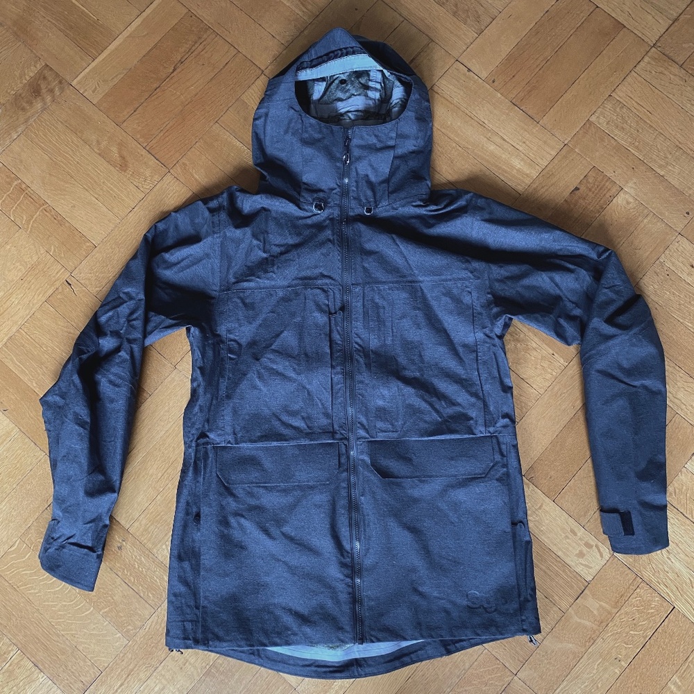 2020 Saga Outerwear Monarch 3L *Blacked Out* Shell Jacket